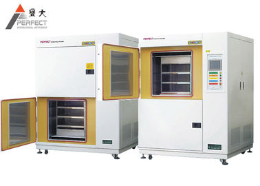 Plastic Horizontal Thermal Shock Test Chamber Water Cooled Test Cabinet