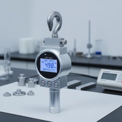 50kg ক্যাপাসিটি টেনশন টেস্টিং মেশিন ±1% টেস্ট ফোর্স যথার্থতা এবং 0.001 মিমি স্থানচ্যুতি পরিমাপ সঠিক টেনশন শক্তি পরীক্ষা জন্য