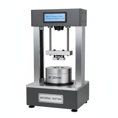 টেনশন টেস্টিং মেশিন ±1% টেস্ট ফোর্স নির্ভুলতা, 120mm টেস্ট ব্যাসার্ধ এবং ±0.5% টেস্ট গতি নির্ভুলতা উপাদান পরীক্ষার জন্য